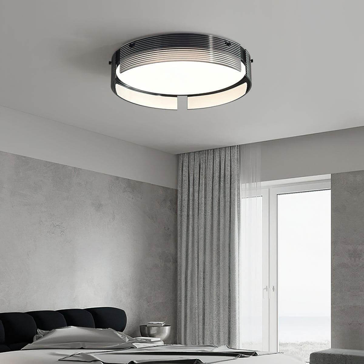 Stripe Brass Ceiling Lamp