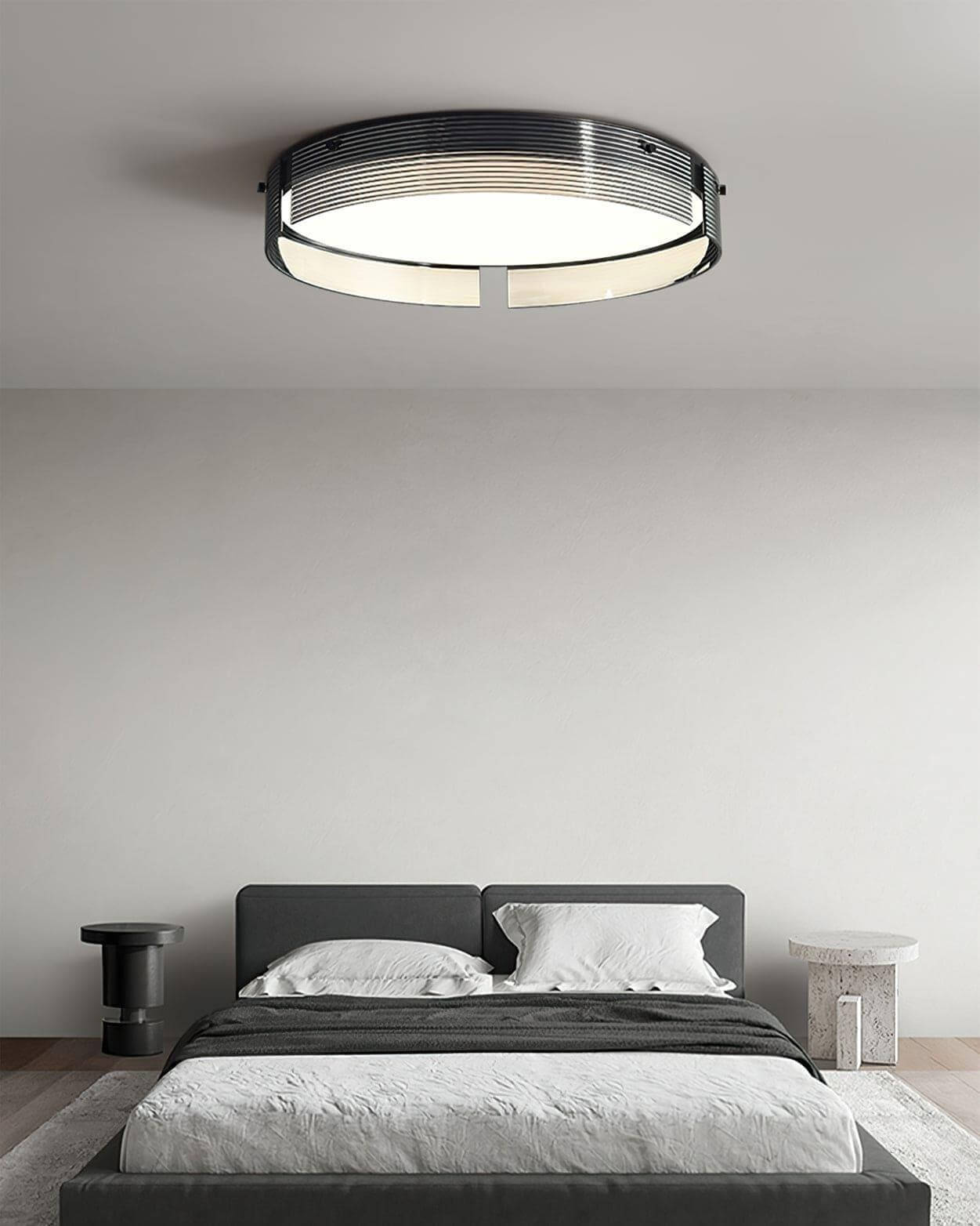 Stripe Brass Ceiling Lamp