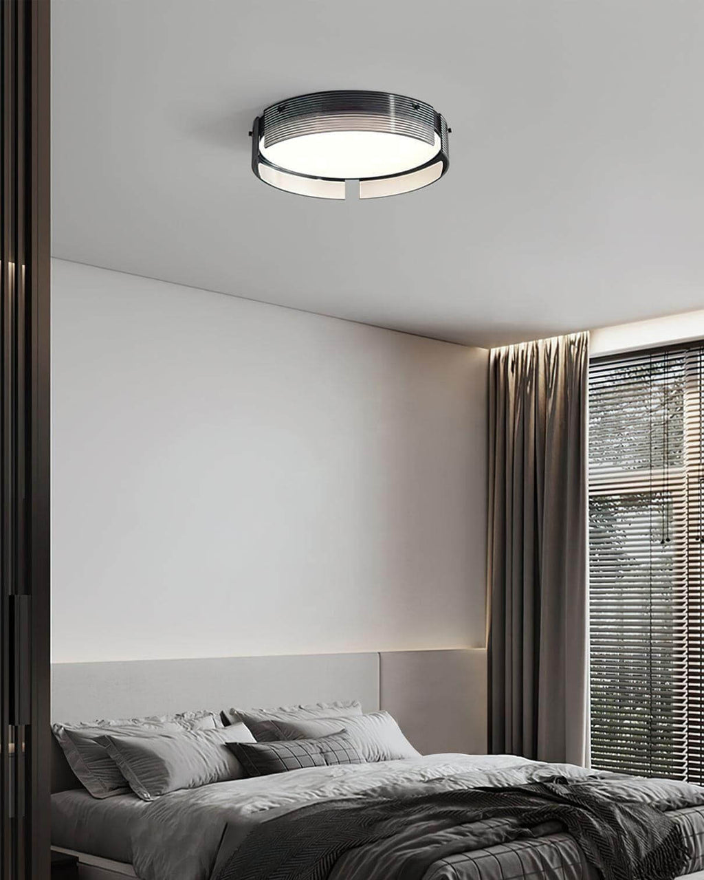 Stripe Brass Ceiling Lamp