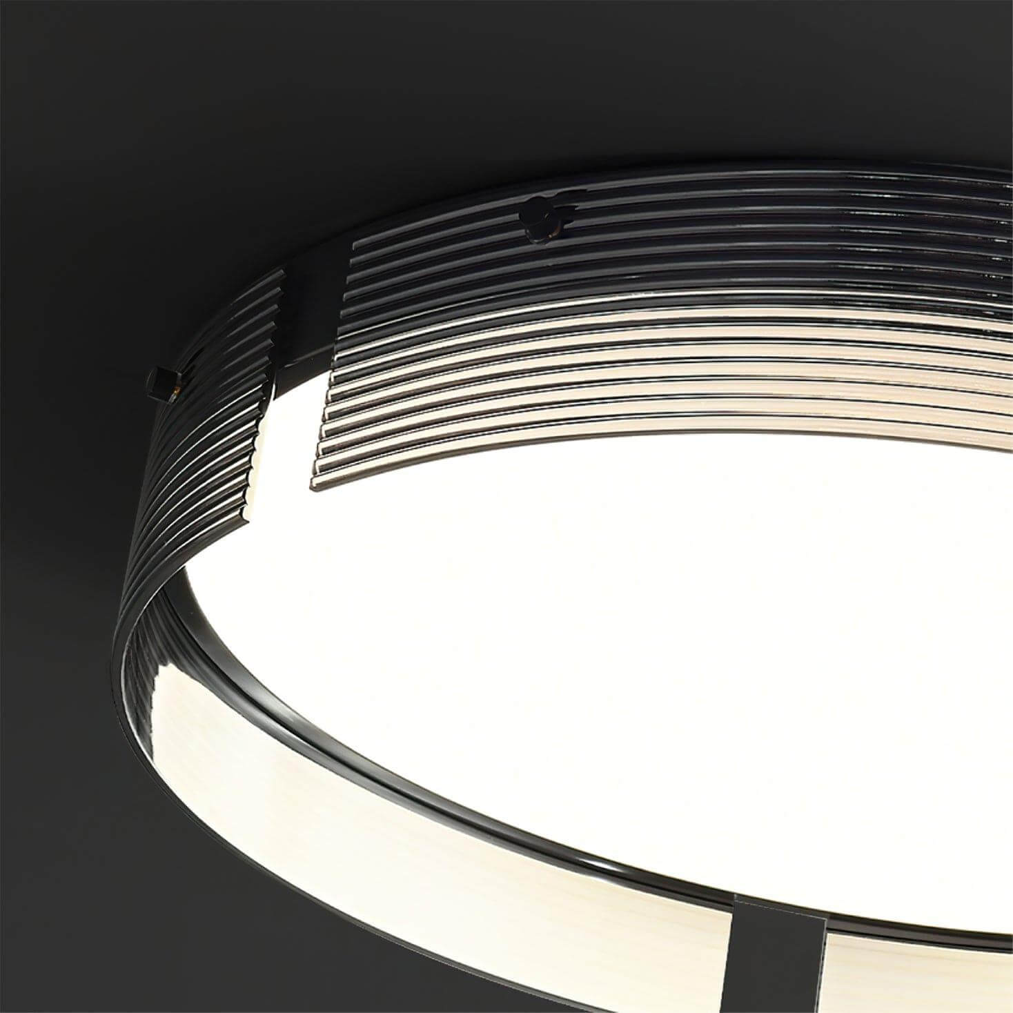 Stripe Brass Ceiling Lamp