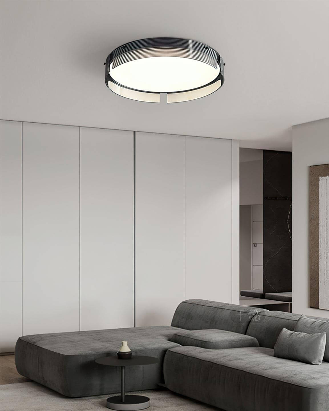 Stripe Brass Ceiling Lamp