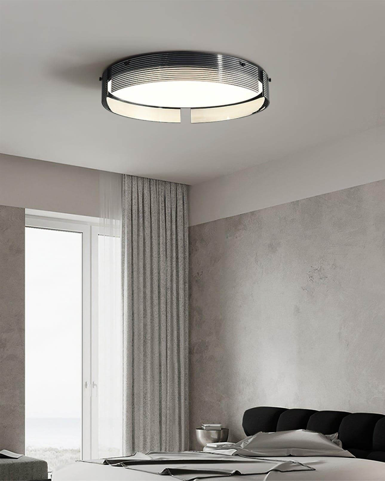 Stripe Brass Ceiling Lamp