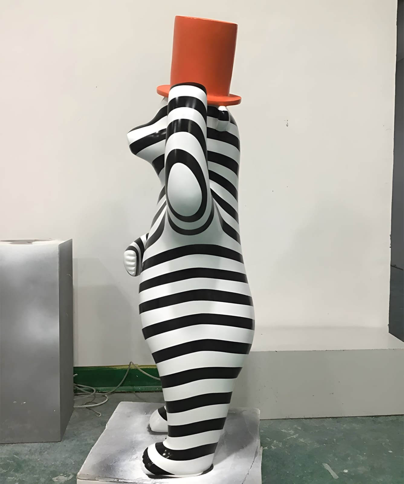 Striped Bear Sculptural