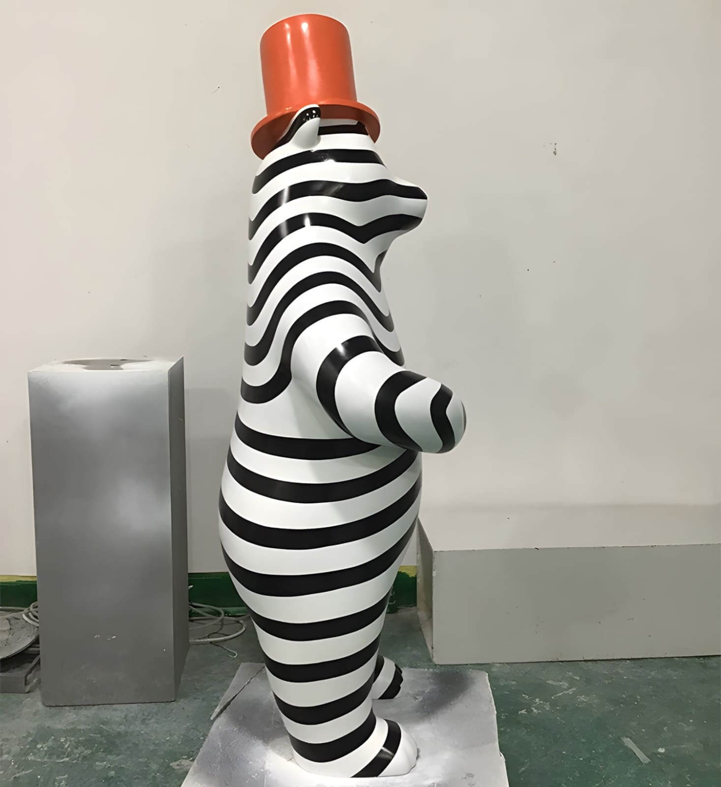 Striped Bear Sculptural