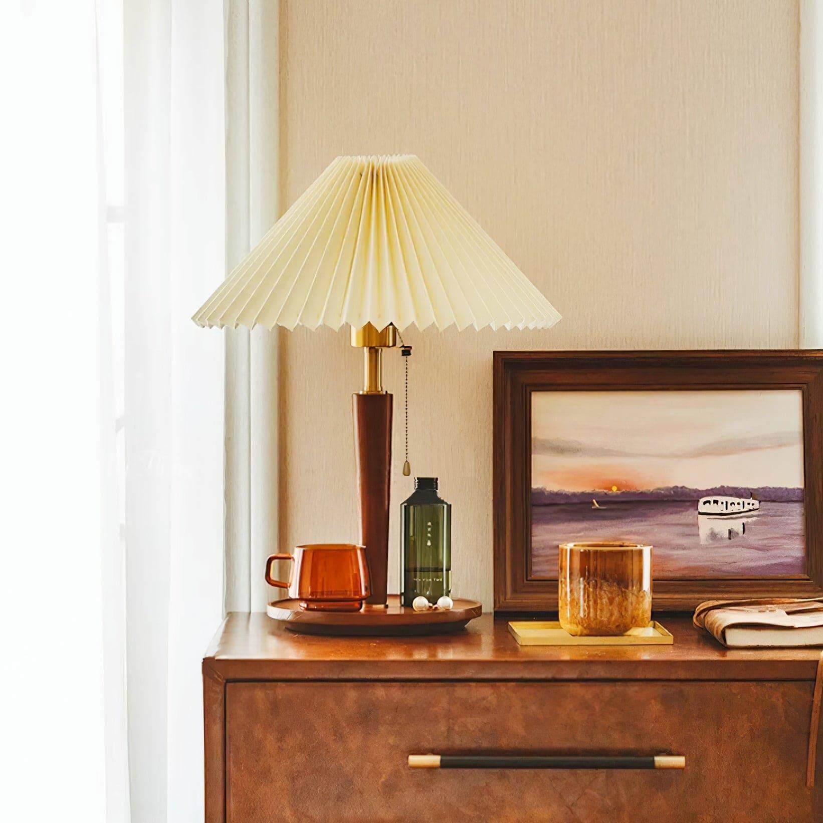 Suki Pleated Table Lamp