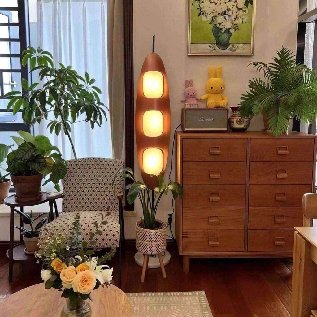 Surfboard Floor Lamp