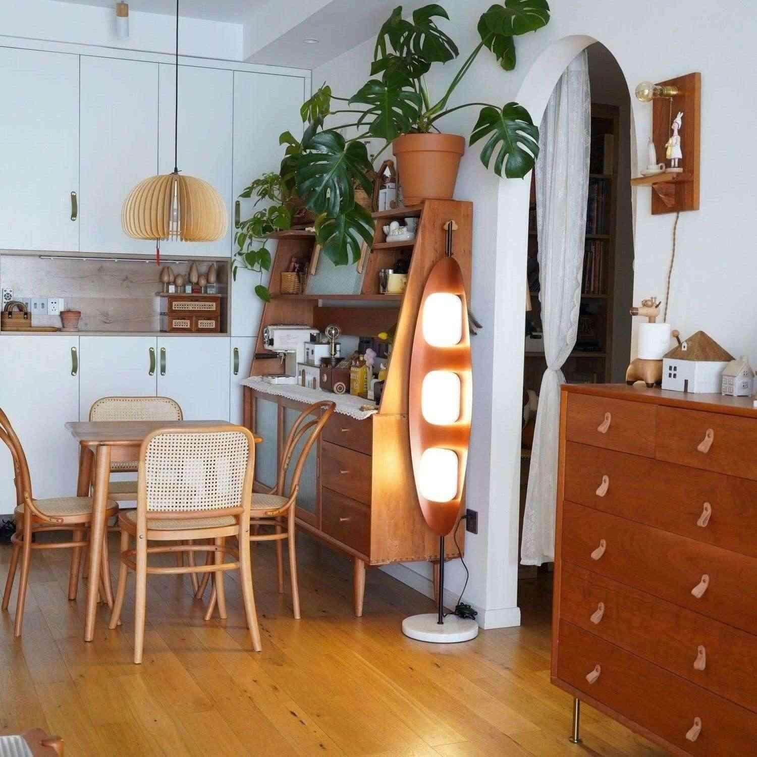 Surfboard Floor Lamp