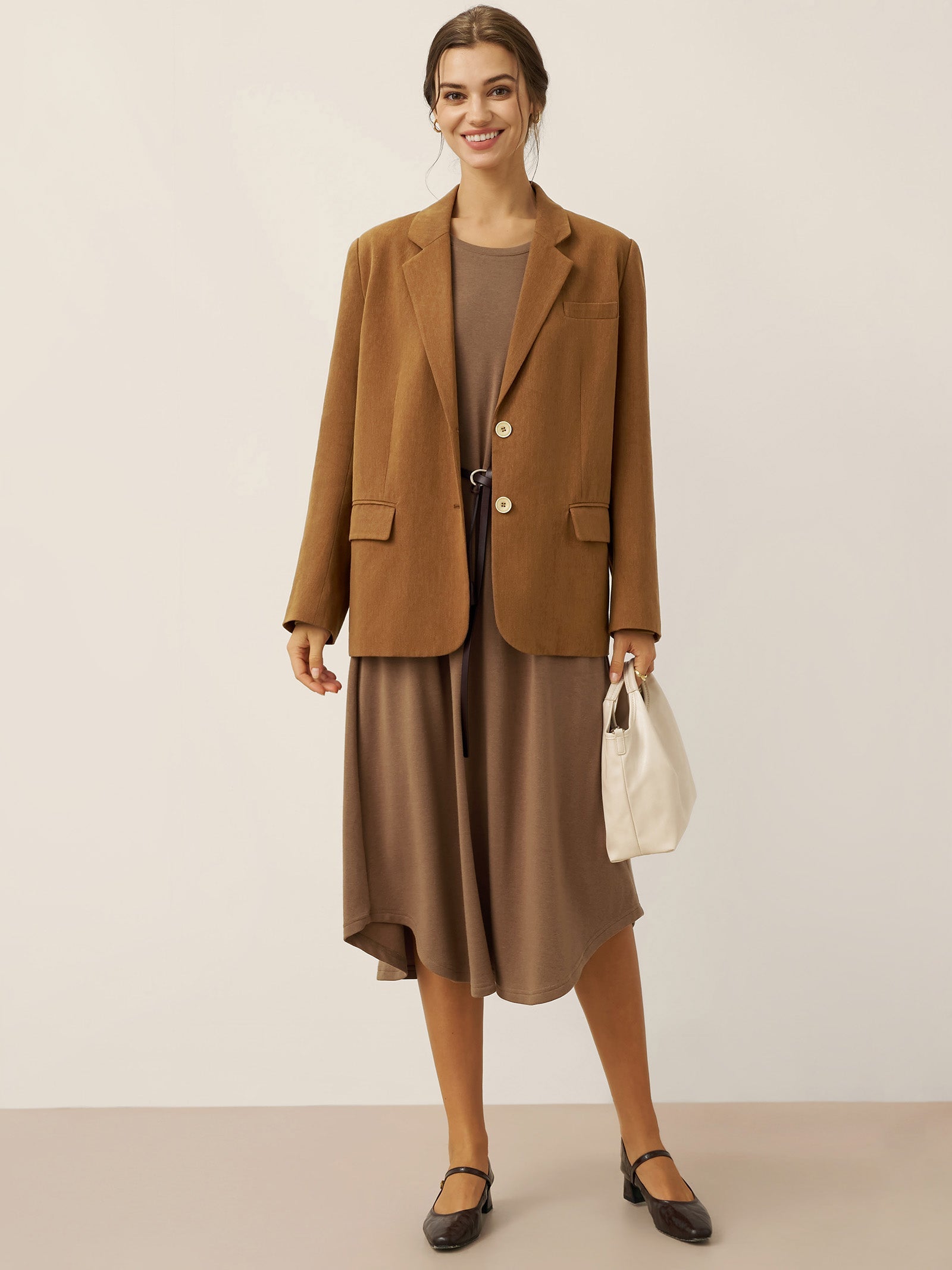Lyocell Linen Tailored Blazer CASSIDY