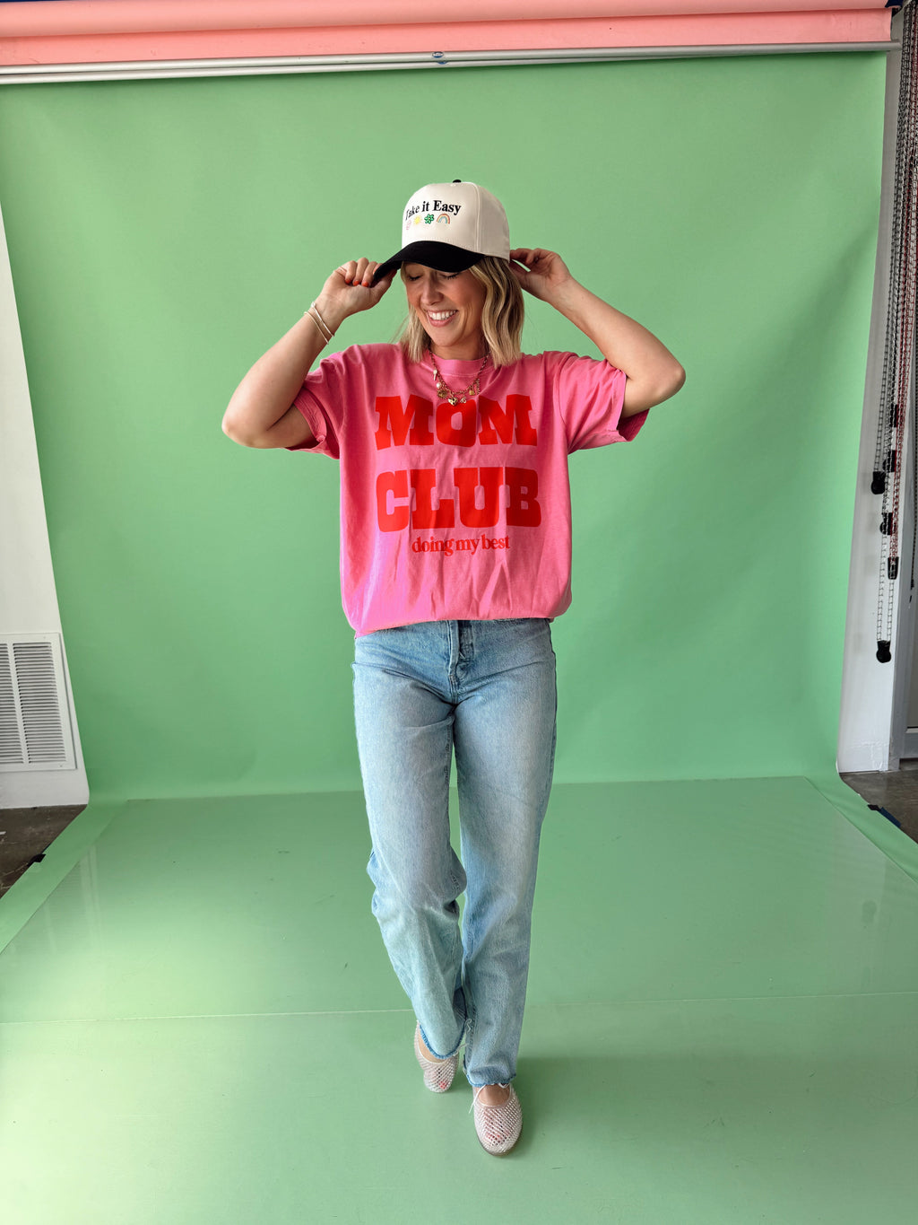 Mom Club x Doing My Best Tee