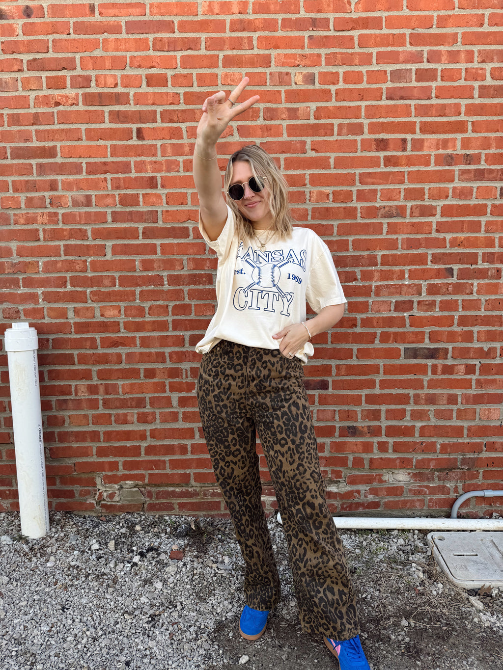 Kansas City X 1969 Baseball tee | IVORY