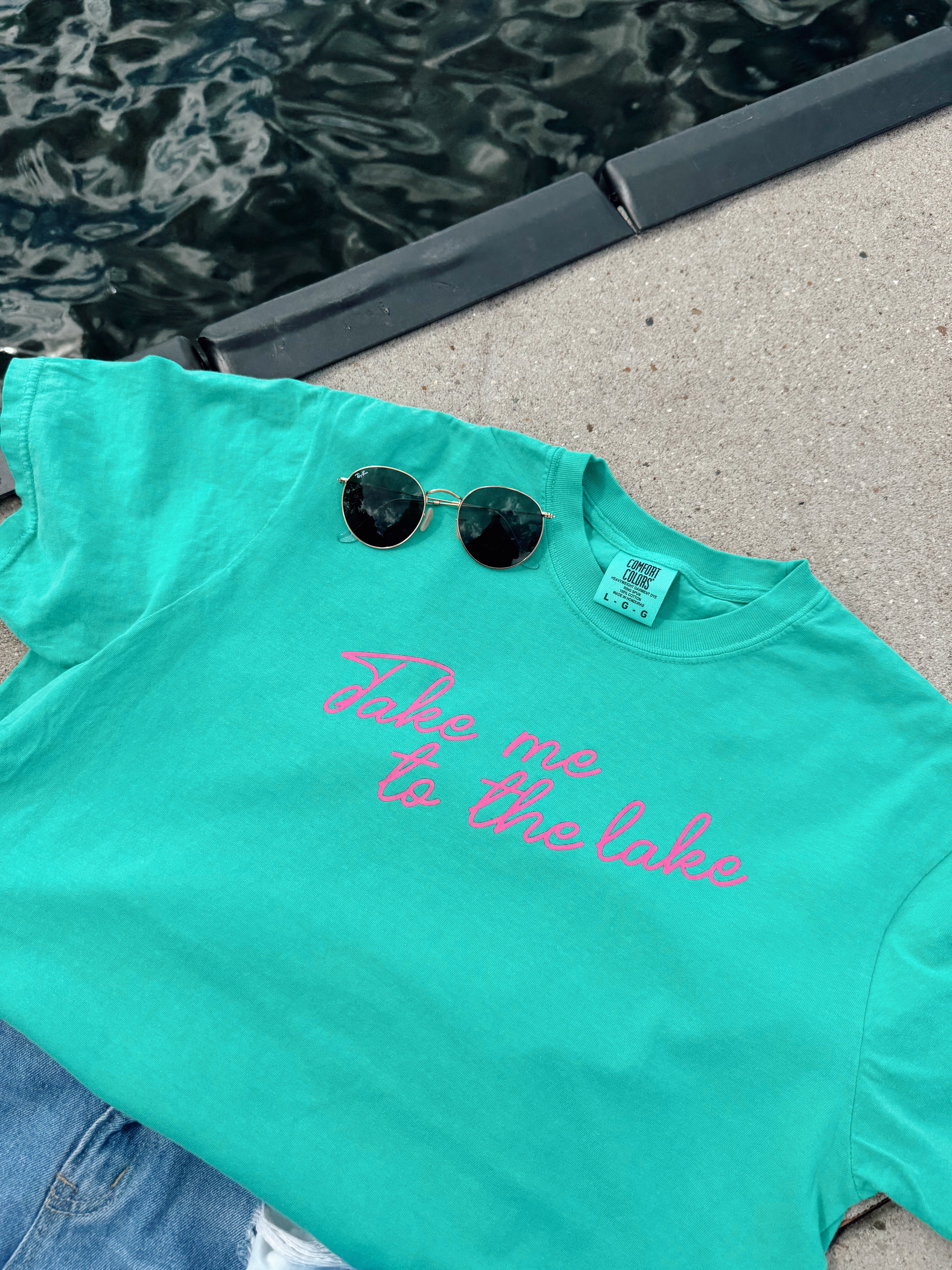On Lake Time Tee