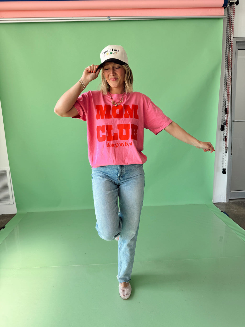 Mom Club x Doing My Best Tee