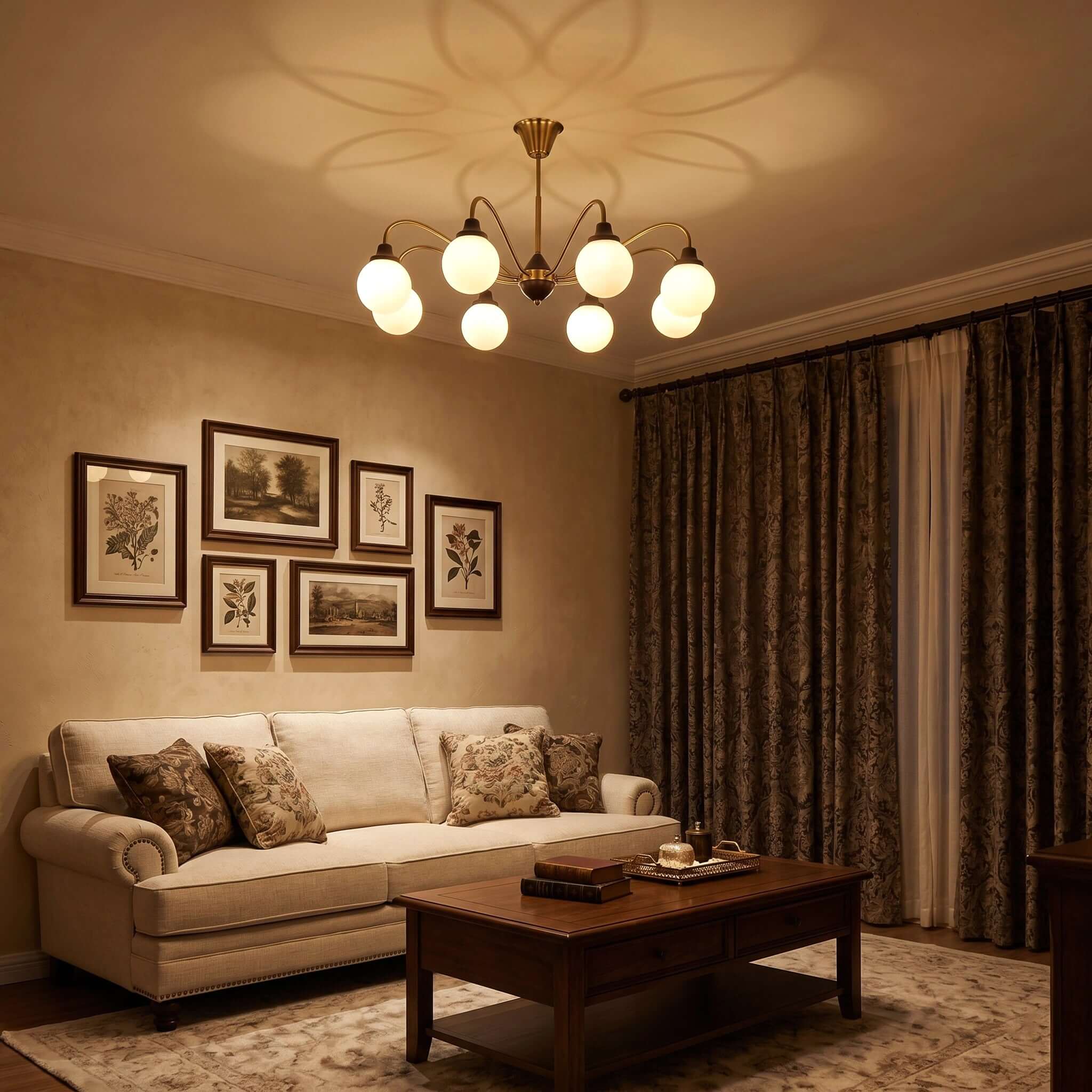 Tillary Retro Chandelier