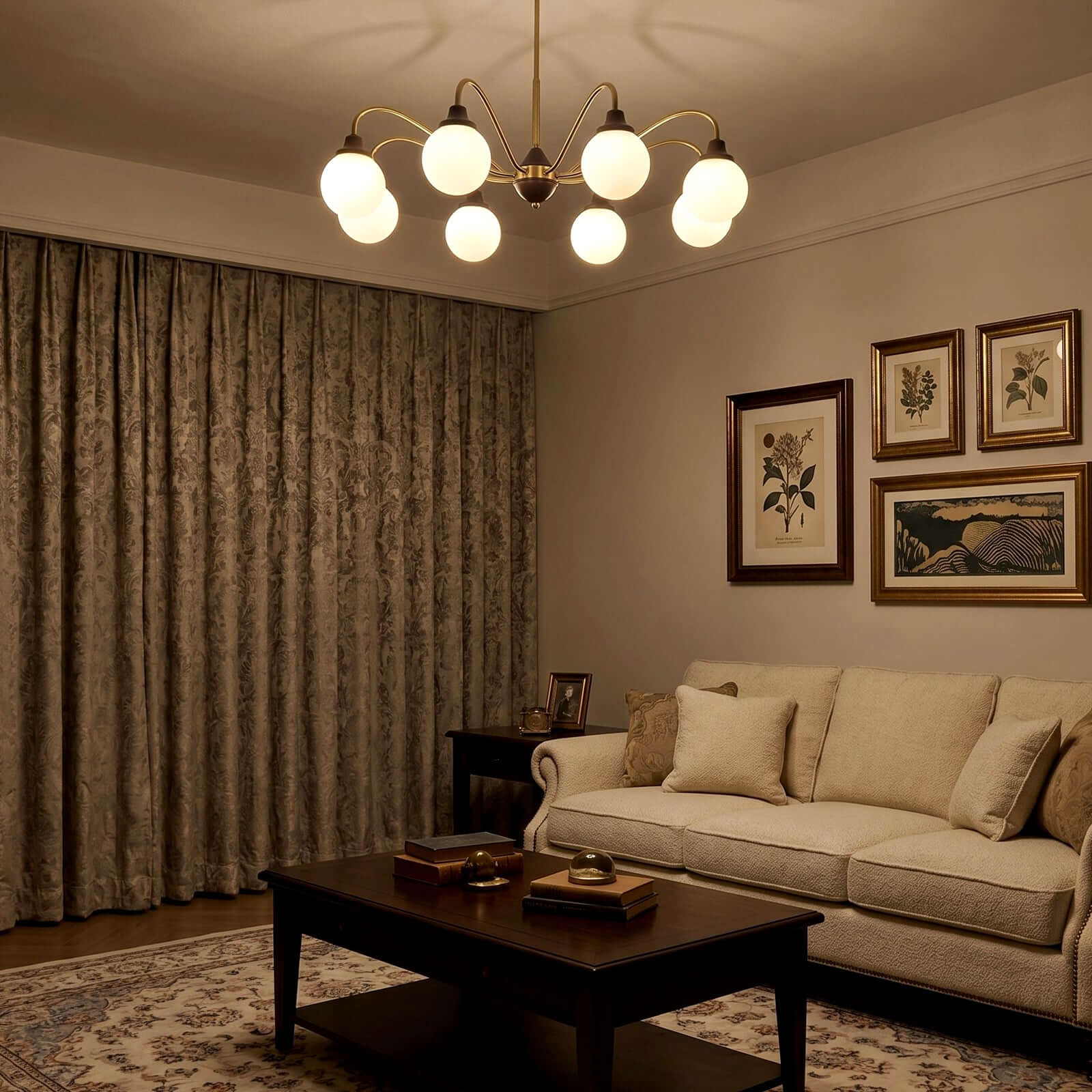 Tillary Retro Chandelier