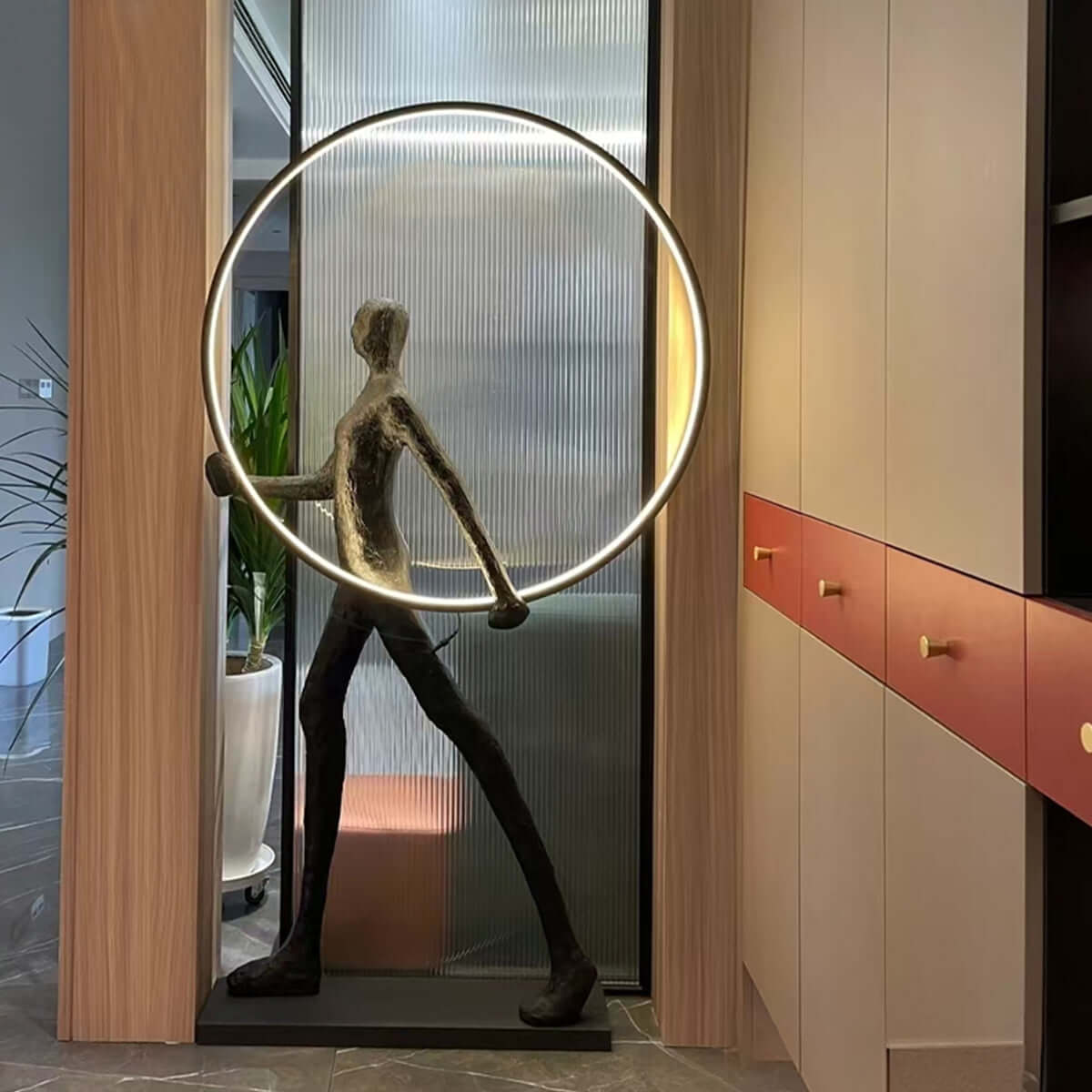 Tivoro Ring Floor Lamp