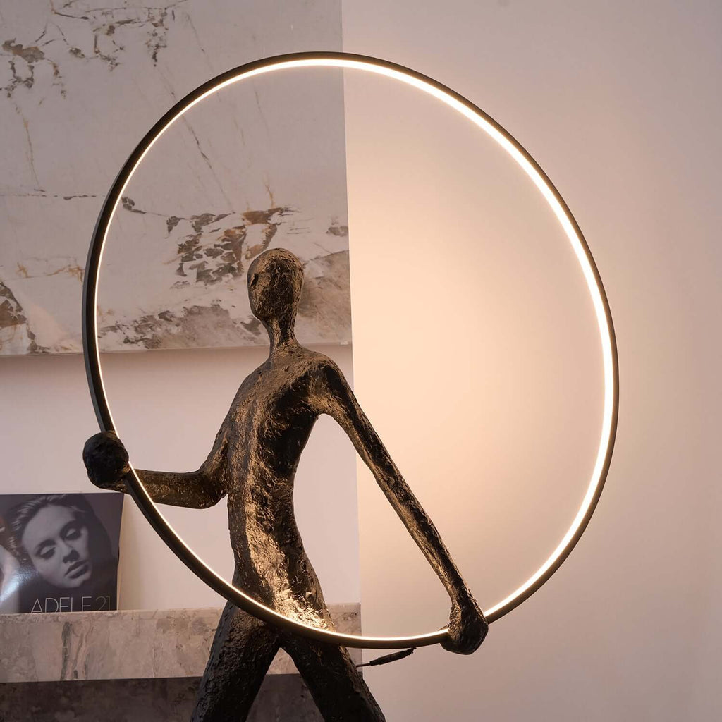 Tivoro Ring Floor Lamp