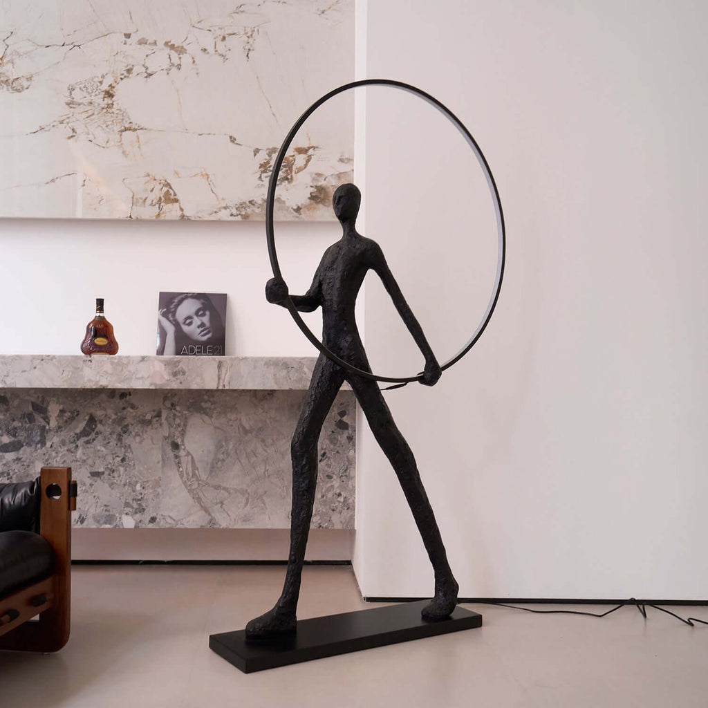 Tivoro Ring Floor Lamp