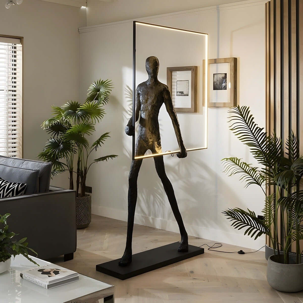 Tivoro Square Floor Lamp