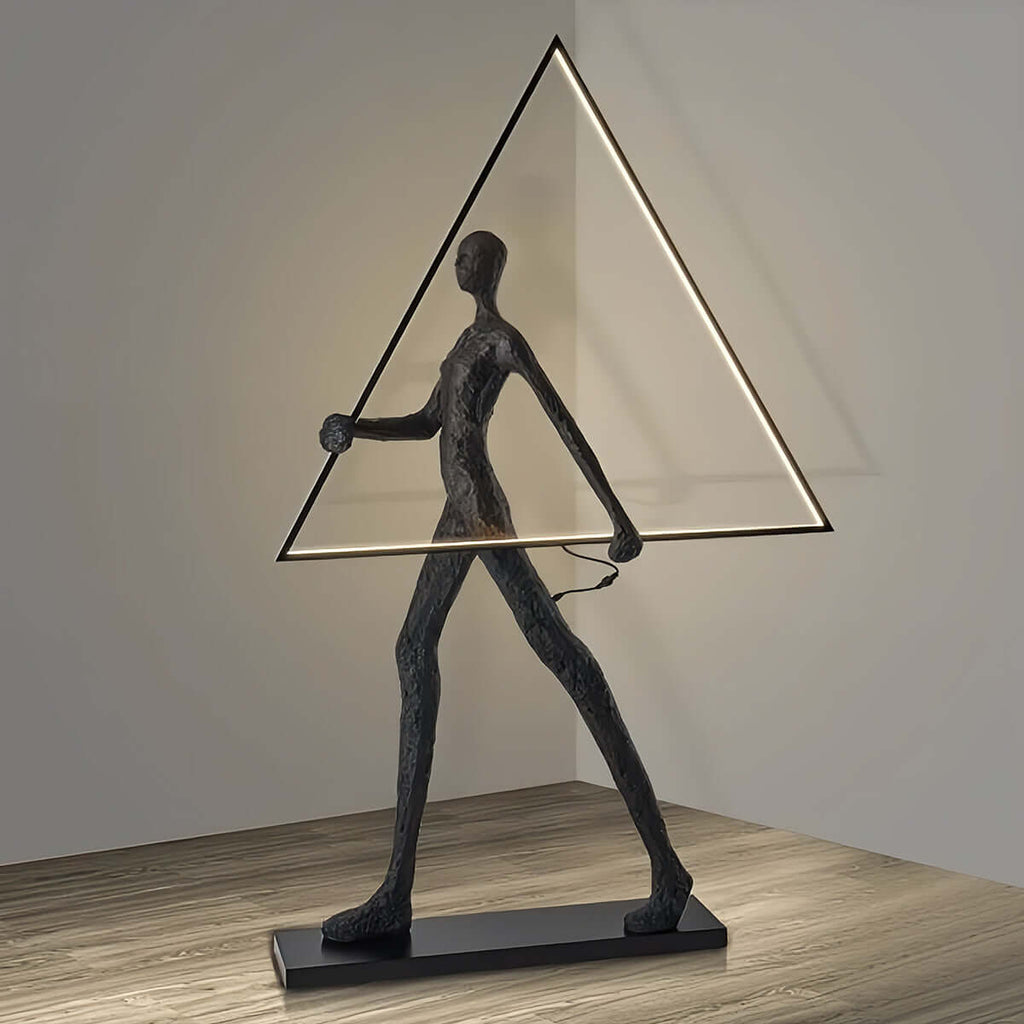 Tivoro Triangle Floor Lamp