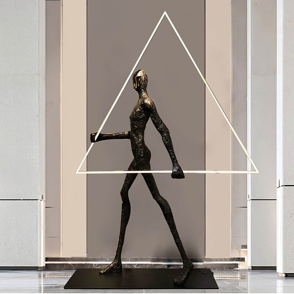Tivoro Triangle Floor Lamp