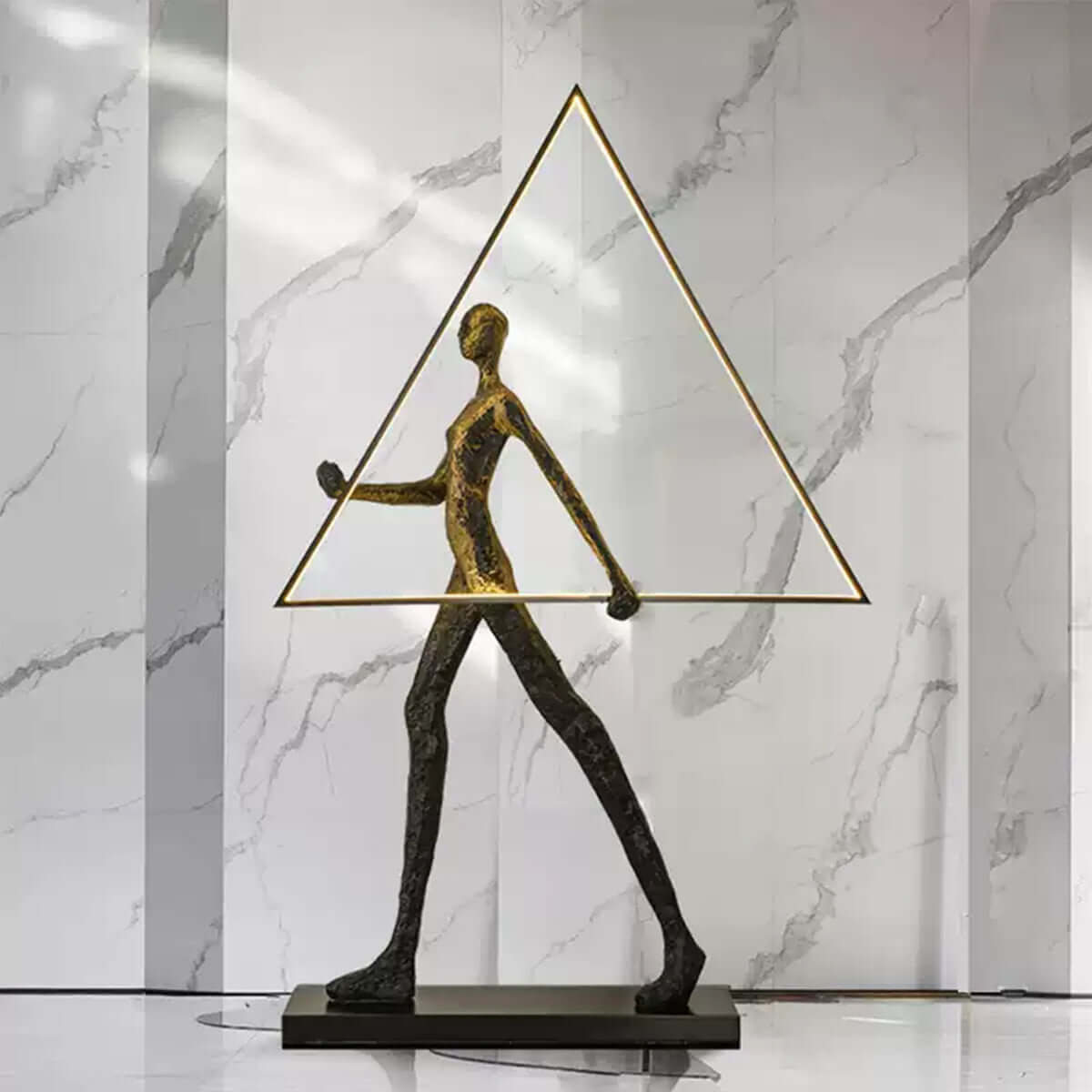 Tivoro Triangle Floor Lamp