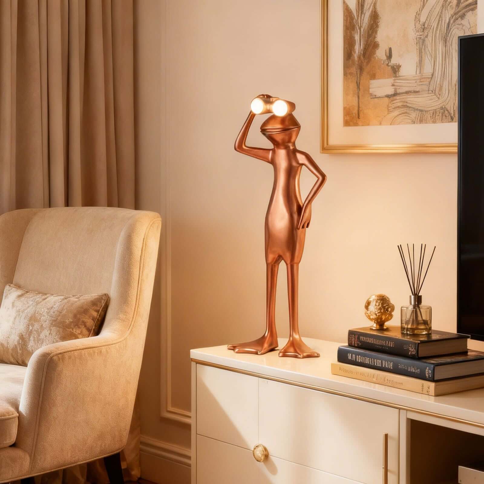 Troviki Sculpture Table Lamp