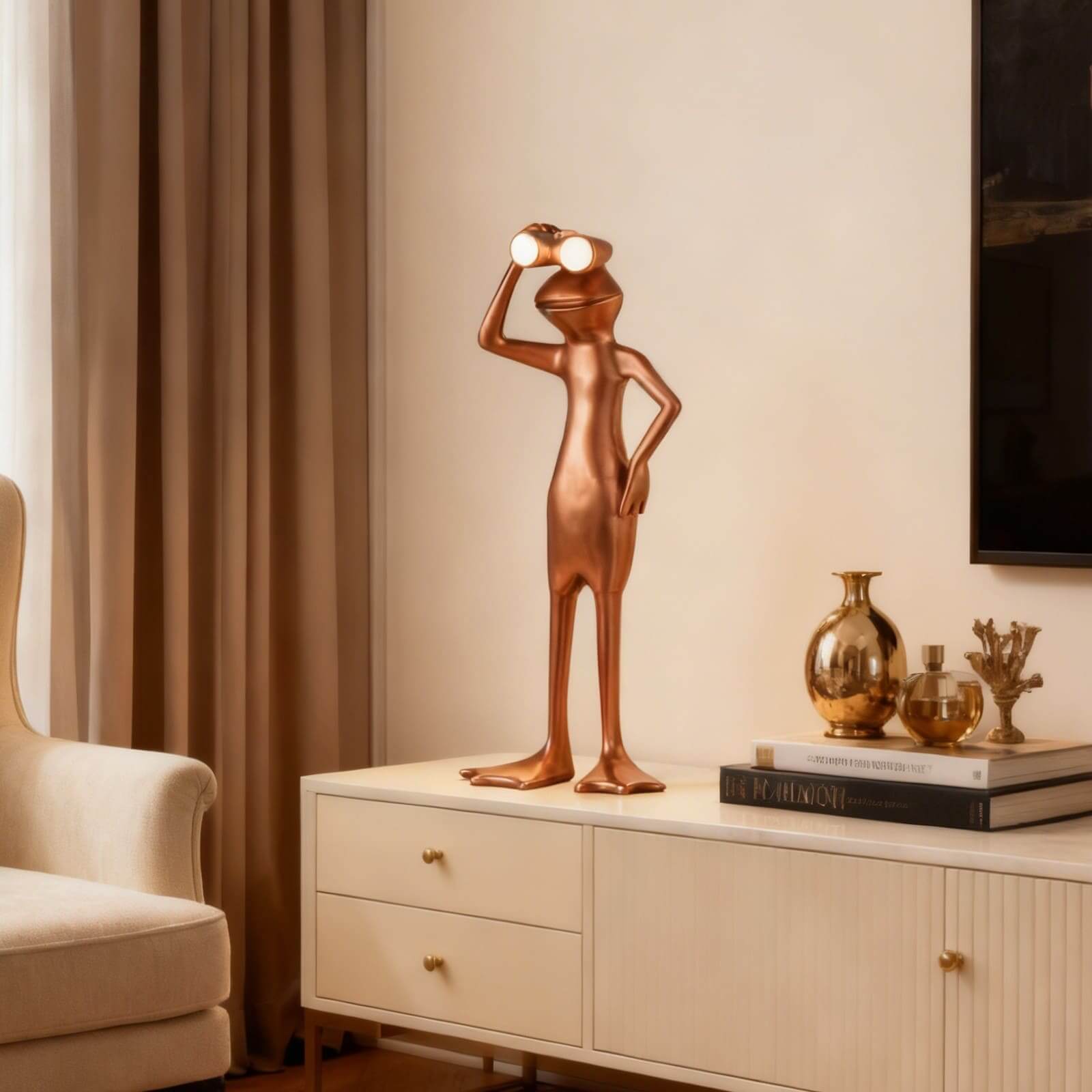 Troviki Sculpture Table Lamp