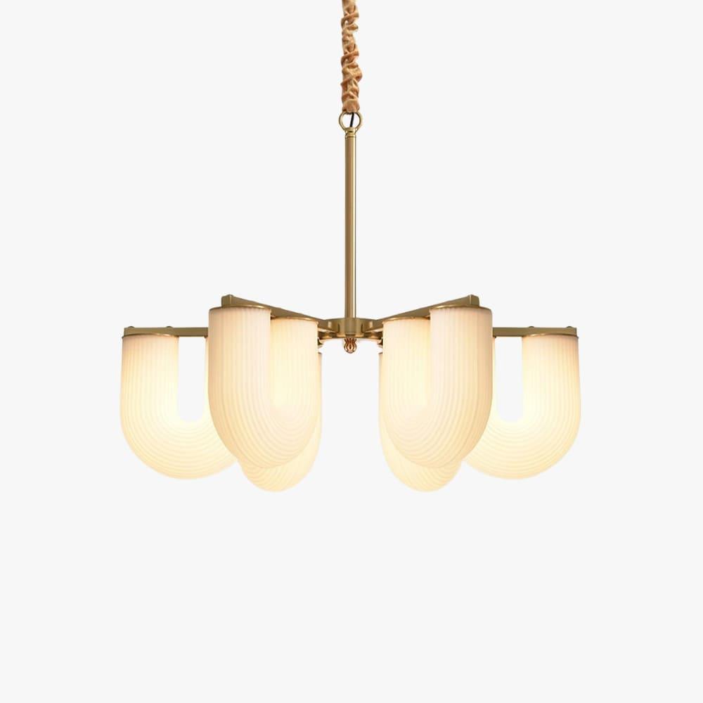 U Shaped Chandelier