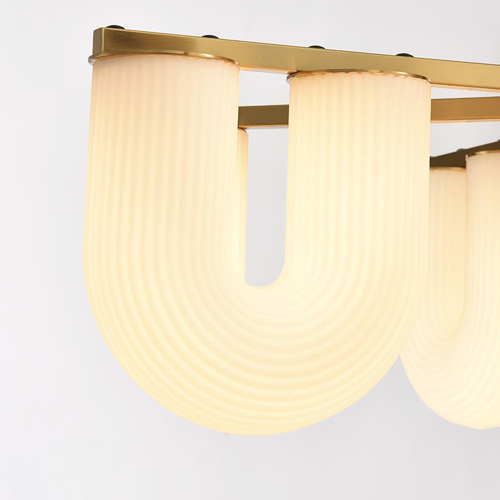 U Shaped Chandelier