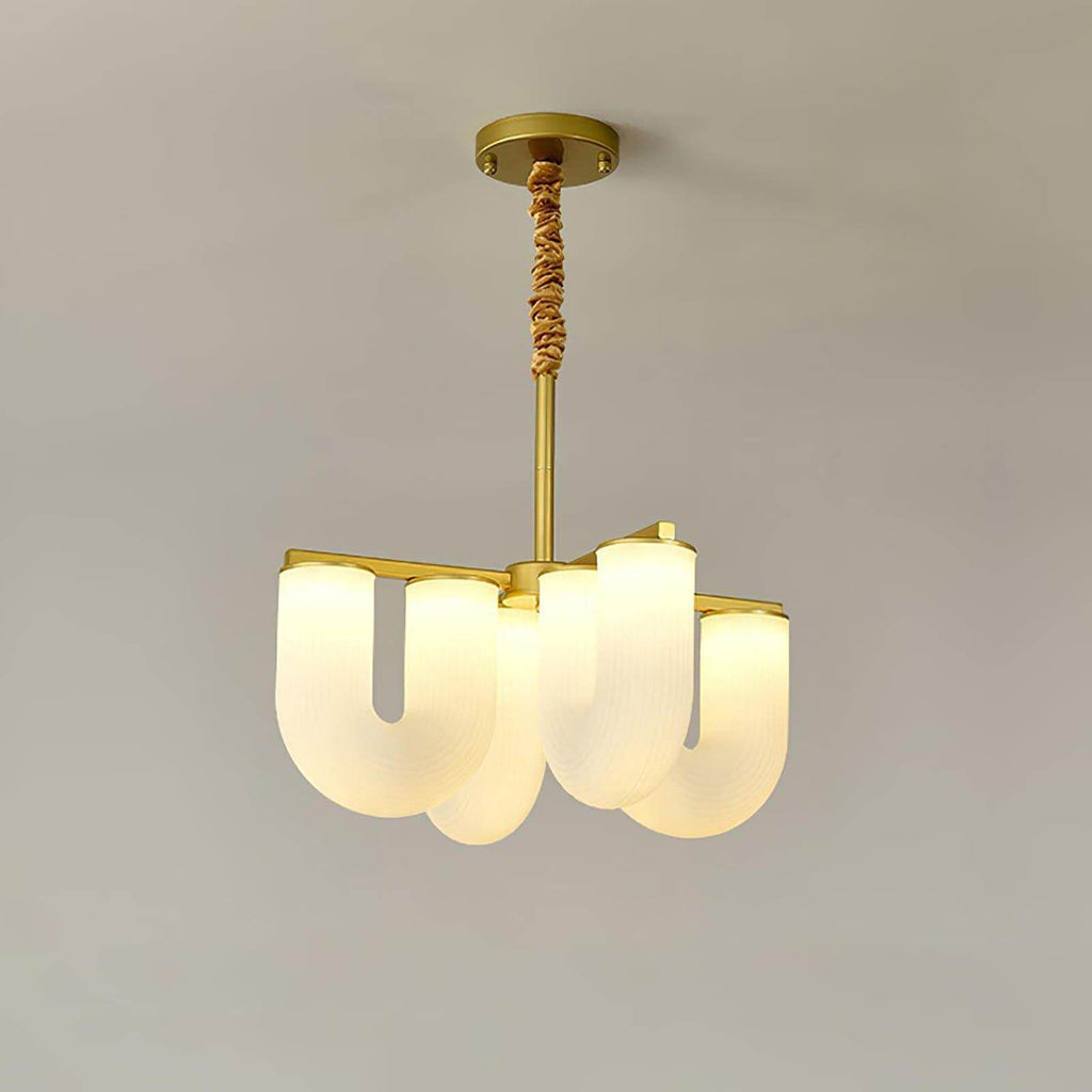 U Shaped Chandelier