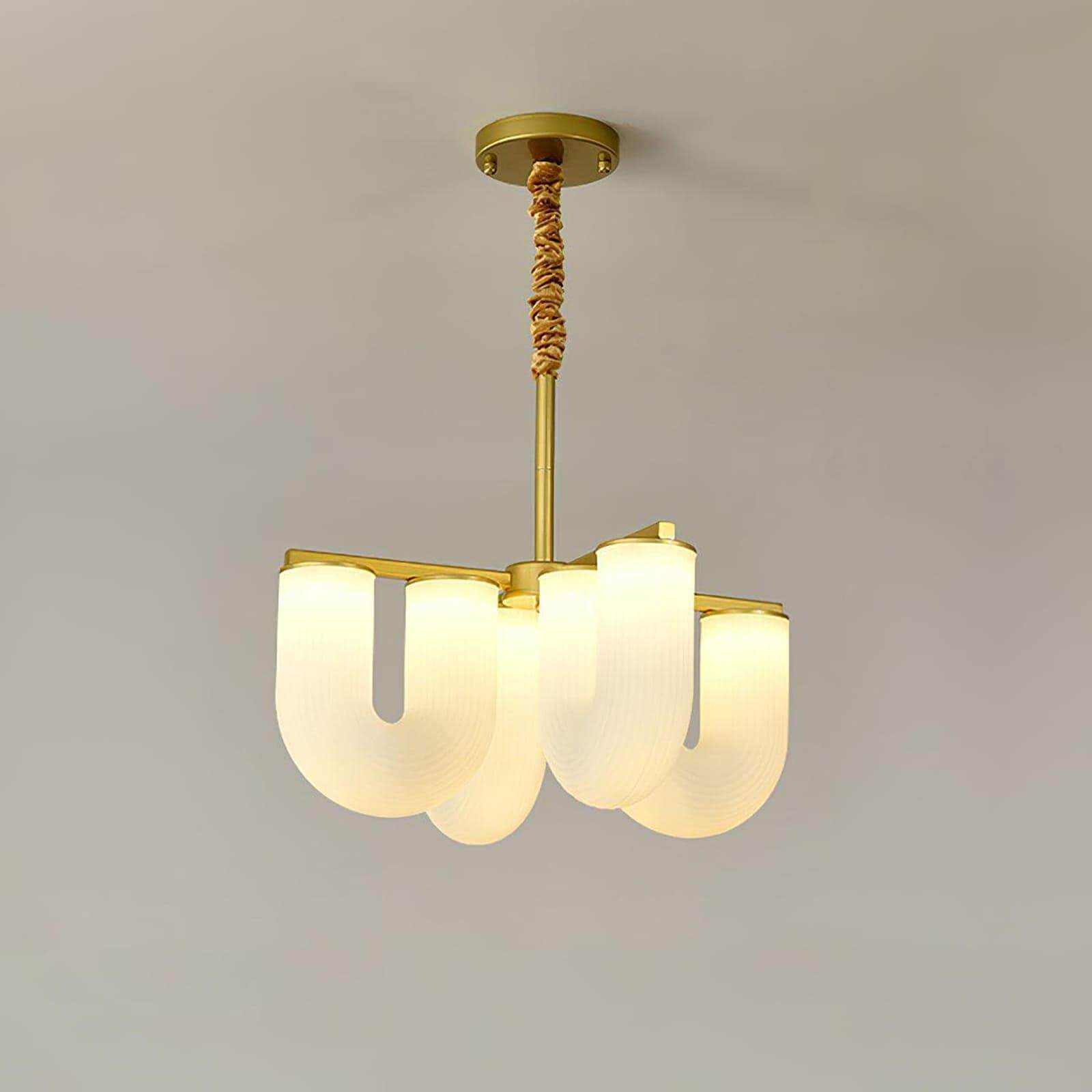 U Shaped Chandelier