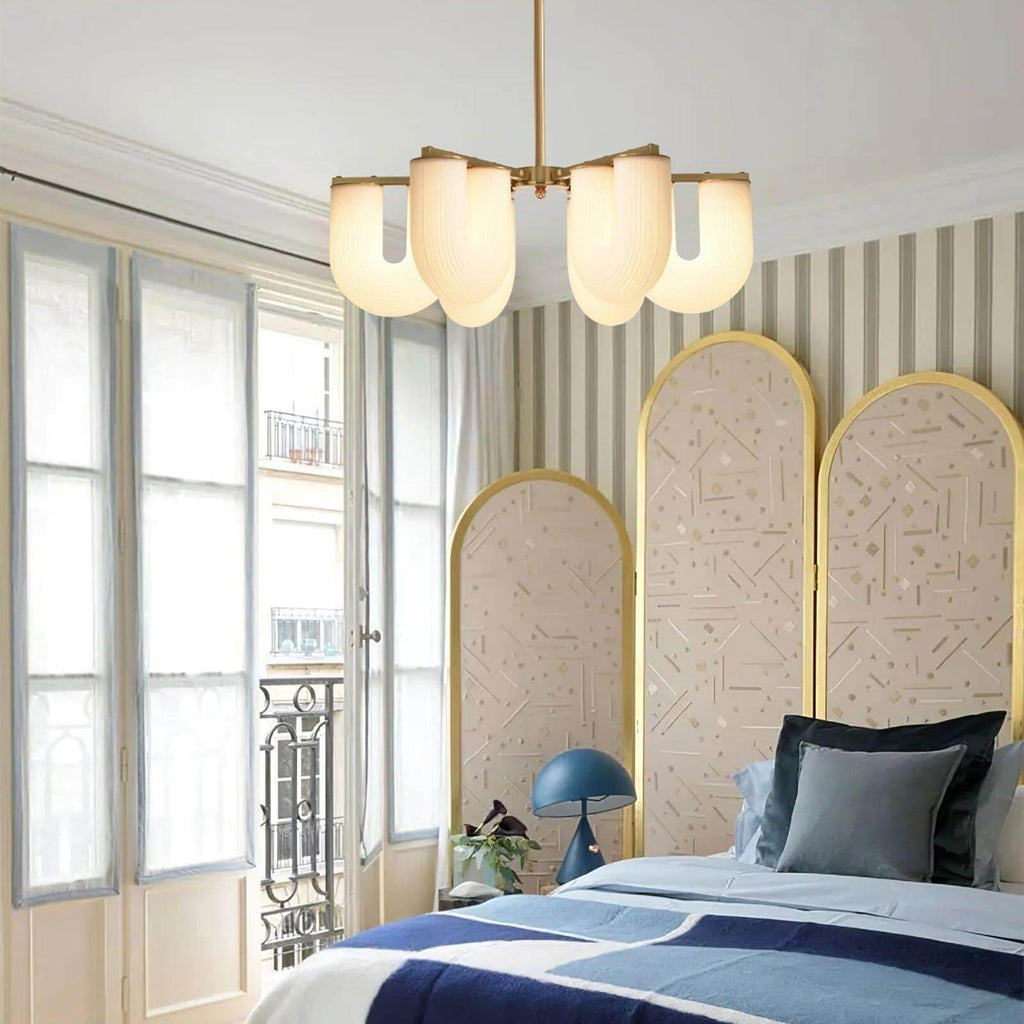 U Shaped Chandelier