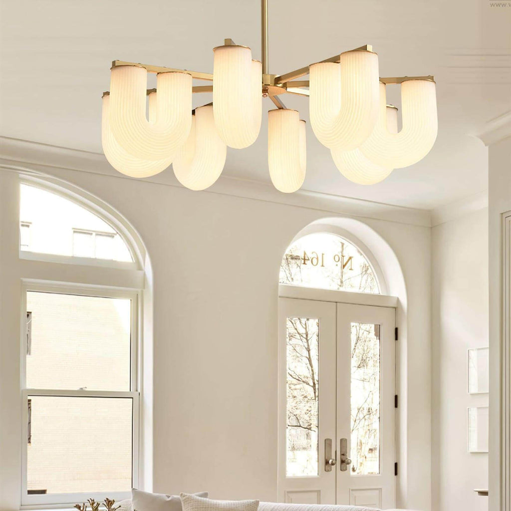 U Shaped Chandelier