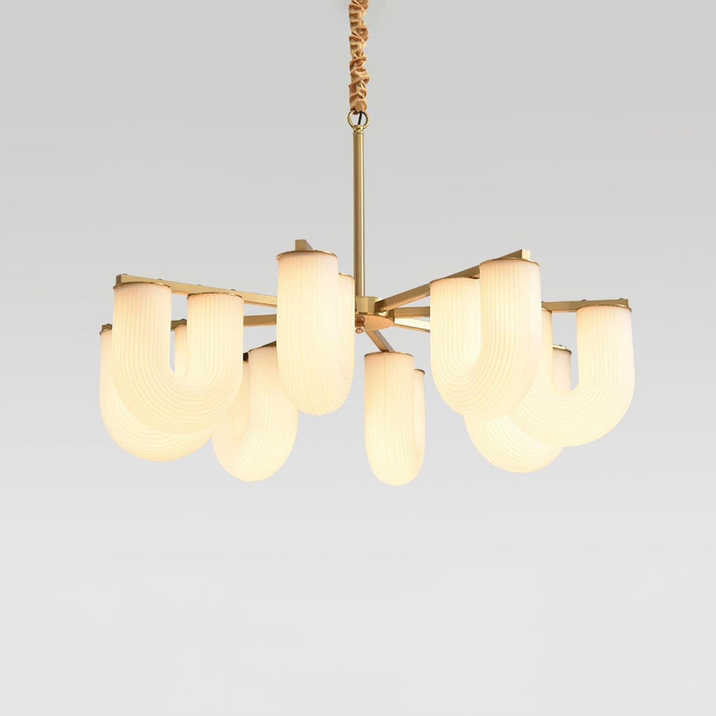 U Shaped Chandelier