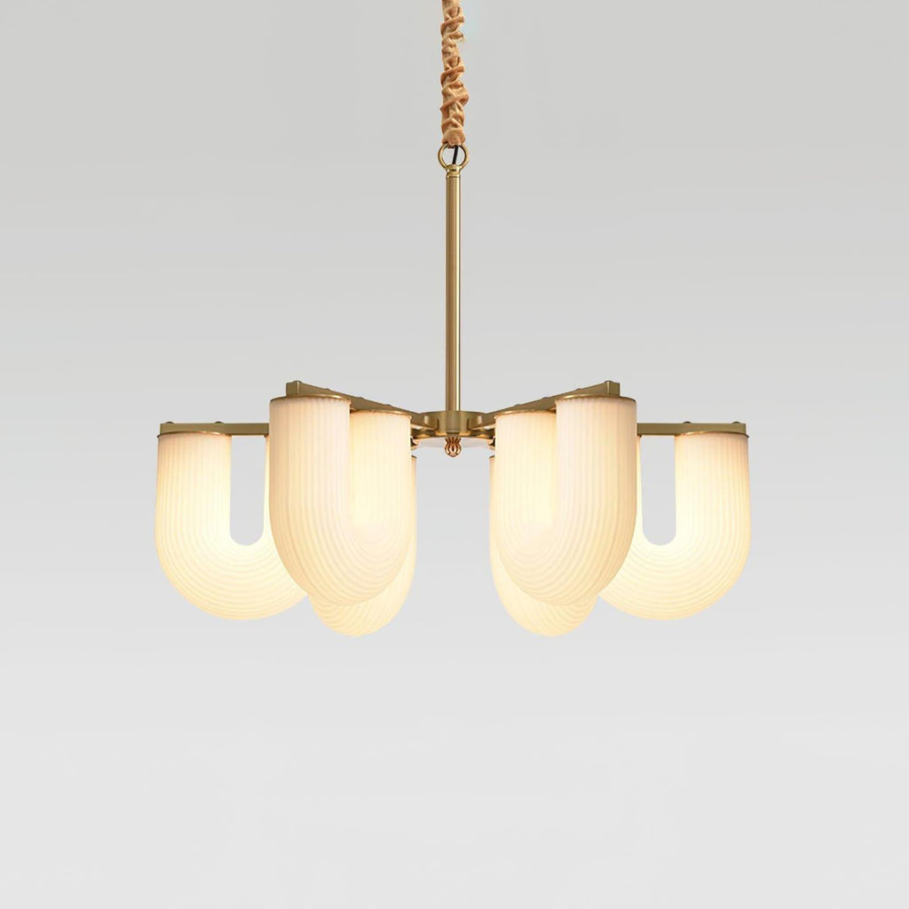 U Shaped Chandelier