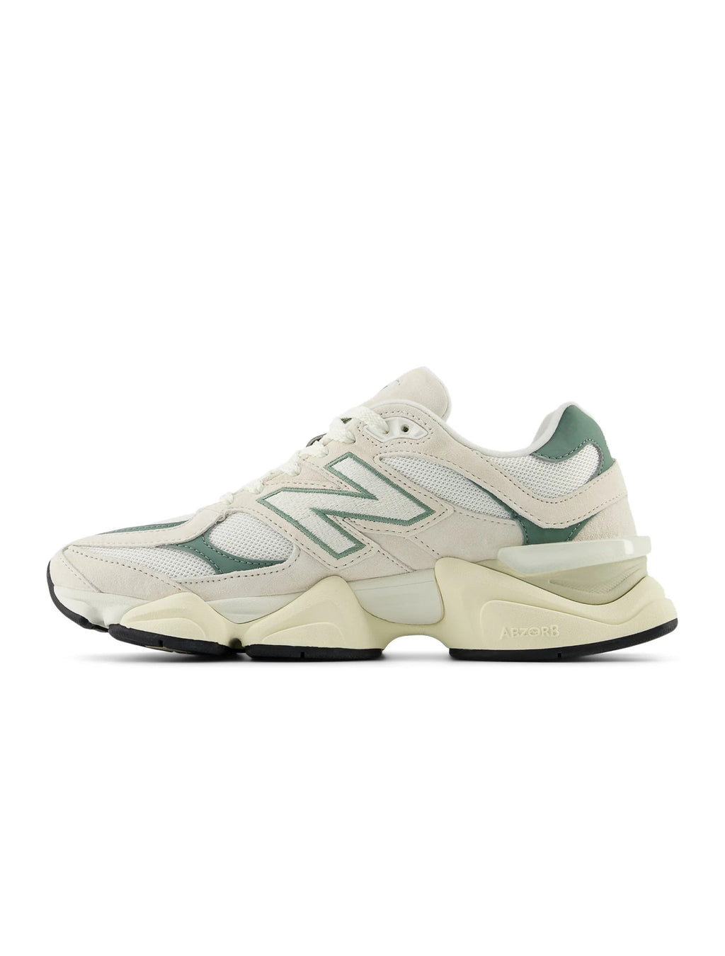 New Balance Mens 9060 Lifestyle Shoes  - Beige/Green