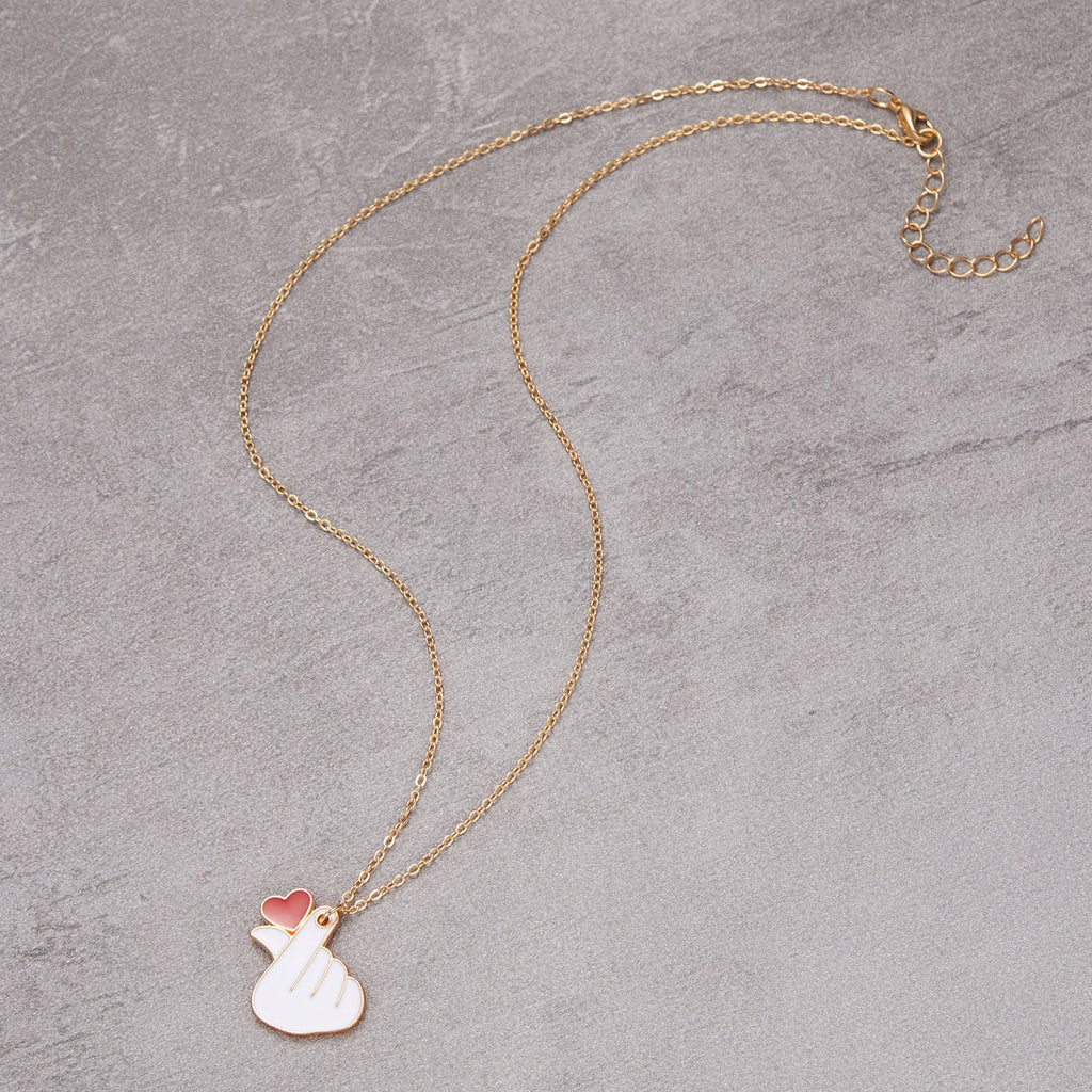 Heart Nurse Cap Doctor Necklaces Medical Equipment Stethoscope Syringe Pendant Hospital Style Jewelry
