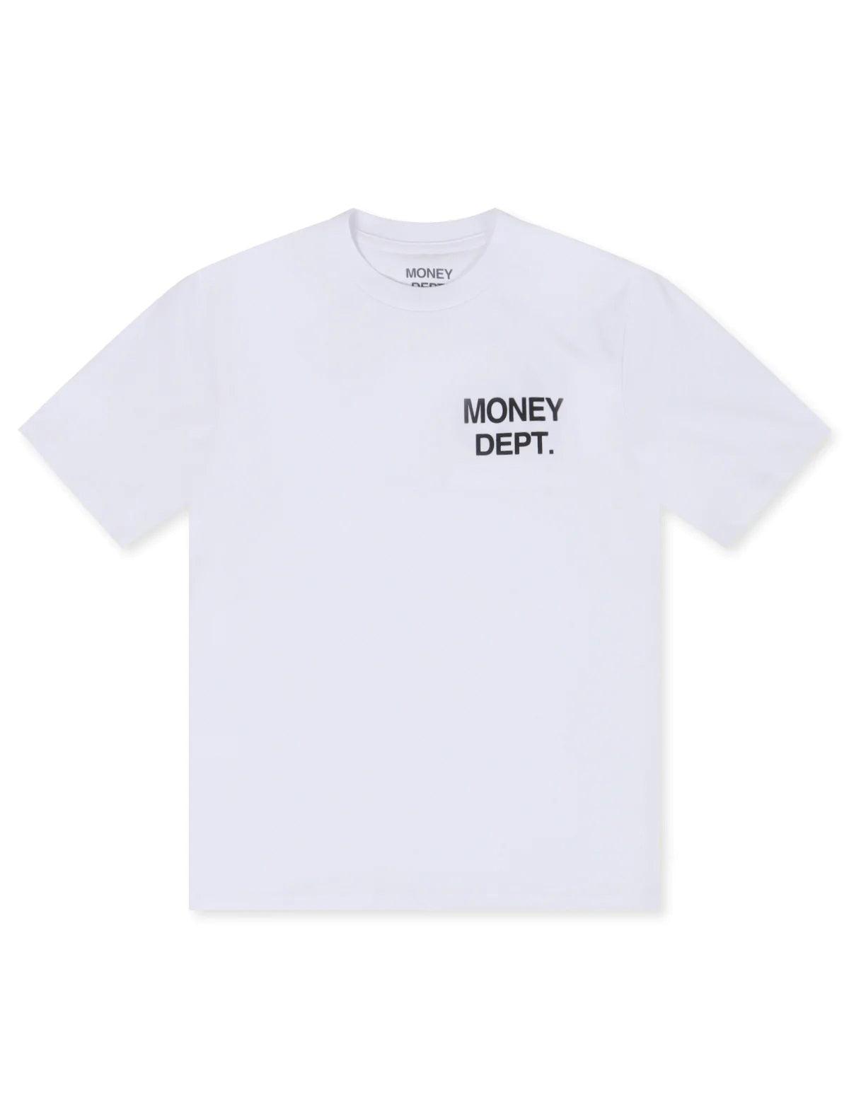 Money Dept. Los Angeles Heavyweight Tee - White/Black