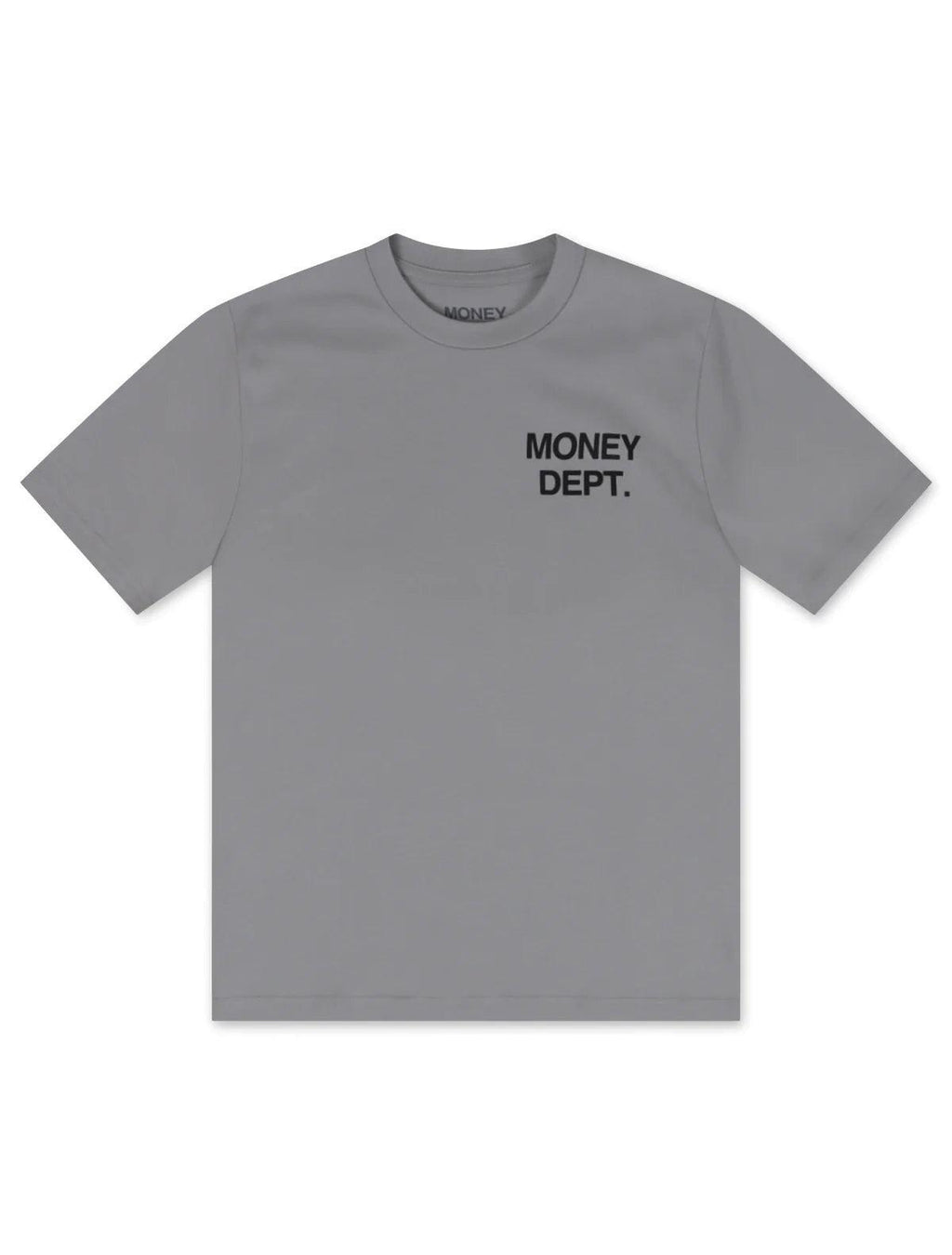 Money Dept. Graphic Tee - Grey/Black
