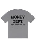 Money Dept. Graphic Tee - Grey/Black