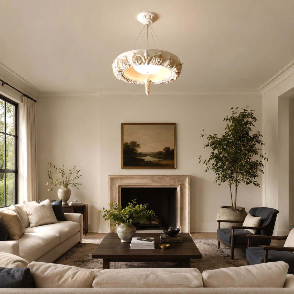 Uvilo Resin Chandelier