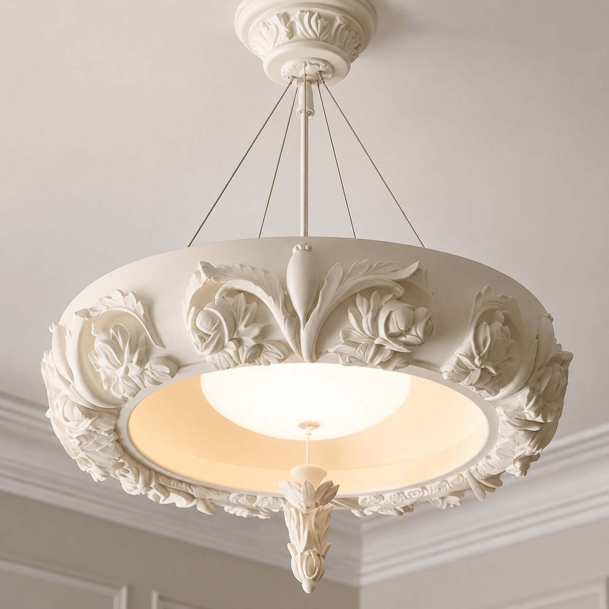 Uvilo Resin Chandelier