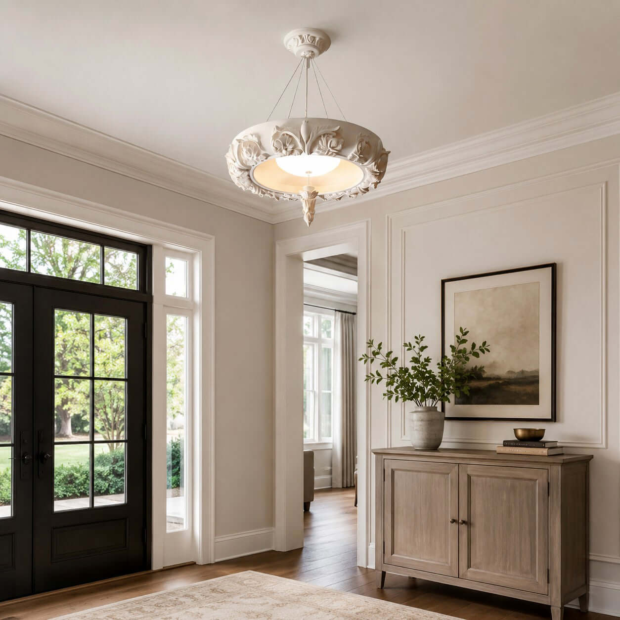 Uvilo Resin Chandelier