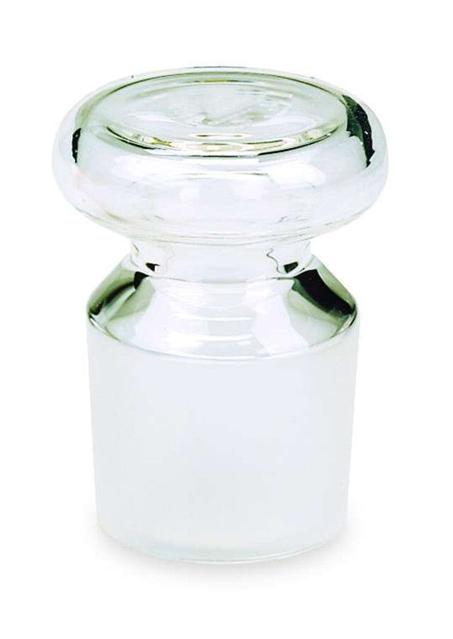 Heathrow Scientific 03085 Ground Glass Flask Stoppers, Clear, No. 22, 6/pk
