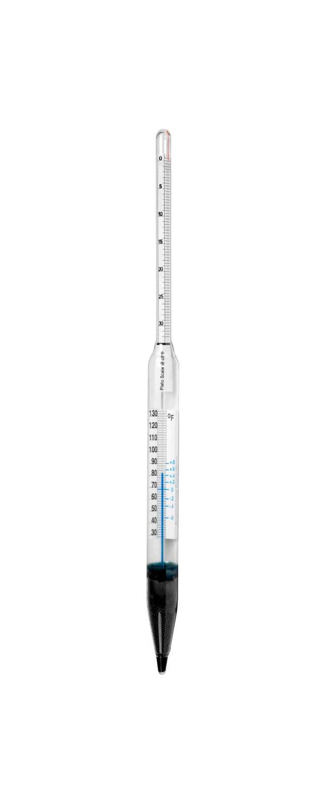 Heathrow Scientific 6614TS-6 Plato Hydrometer, 7.5 to 16°, 1/pk