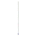 Heathrow Scientific 80906 Thermometer, Blue Liquid, -35 to 50°C, Partial Immersion, 12" , 1/pk