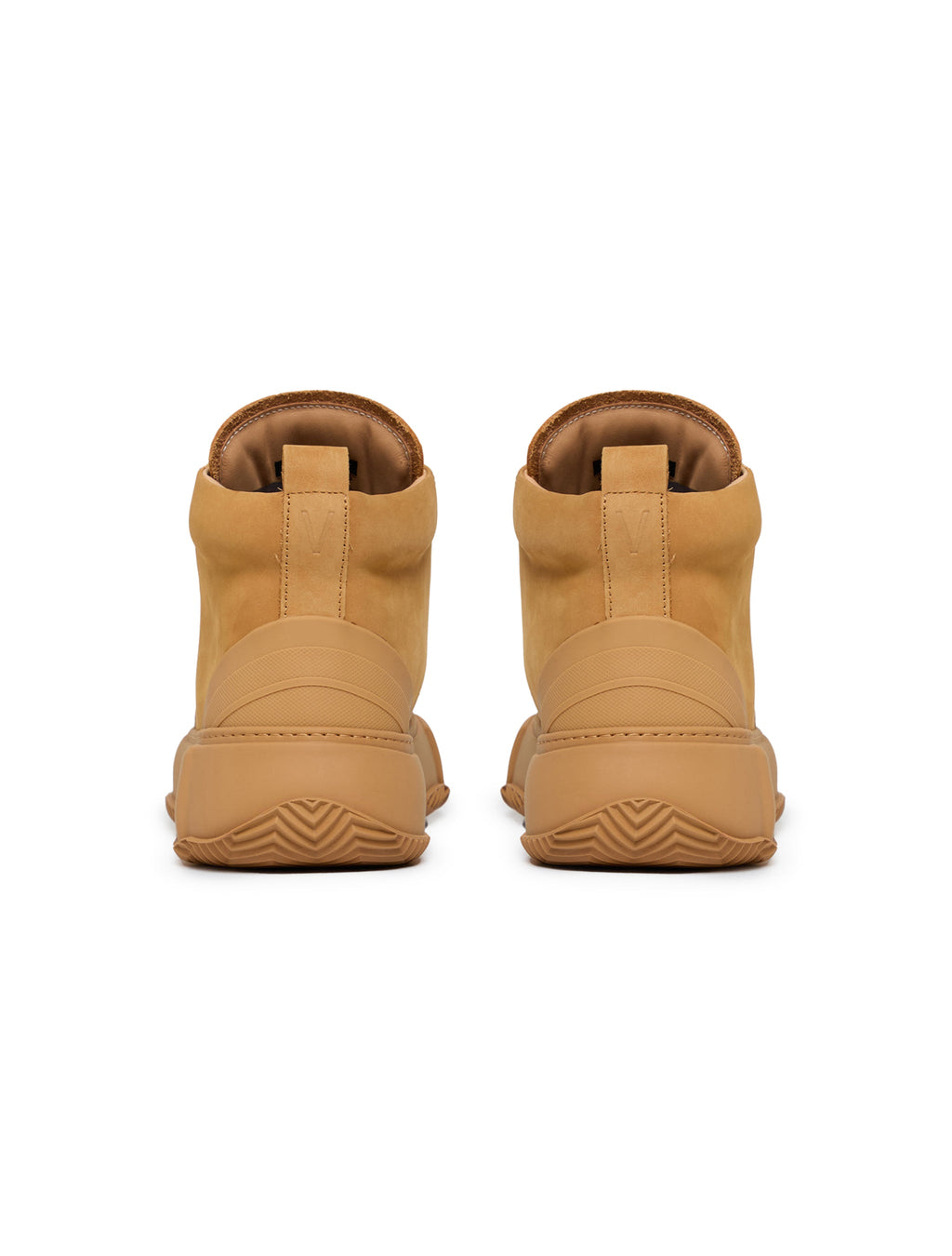 Valabasas "Vision" High Top Shoes - Tan Leather