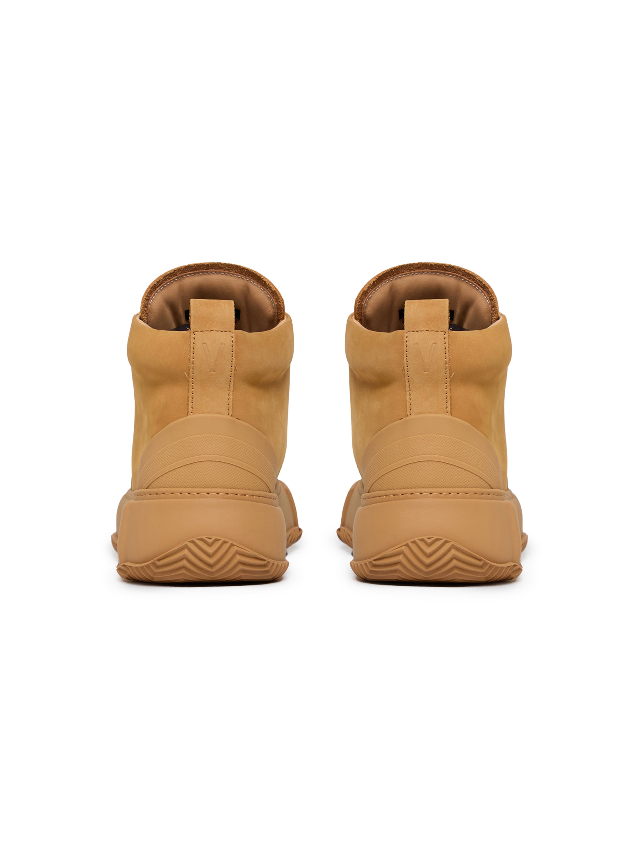 Valabasas "Vision" High Top Shoes - Tan Leather