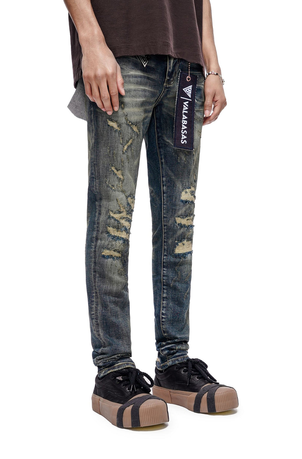 Valabasas Leader Skinny Jean - Dark Blue Vintage