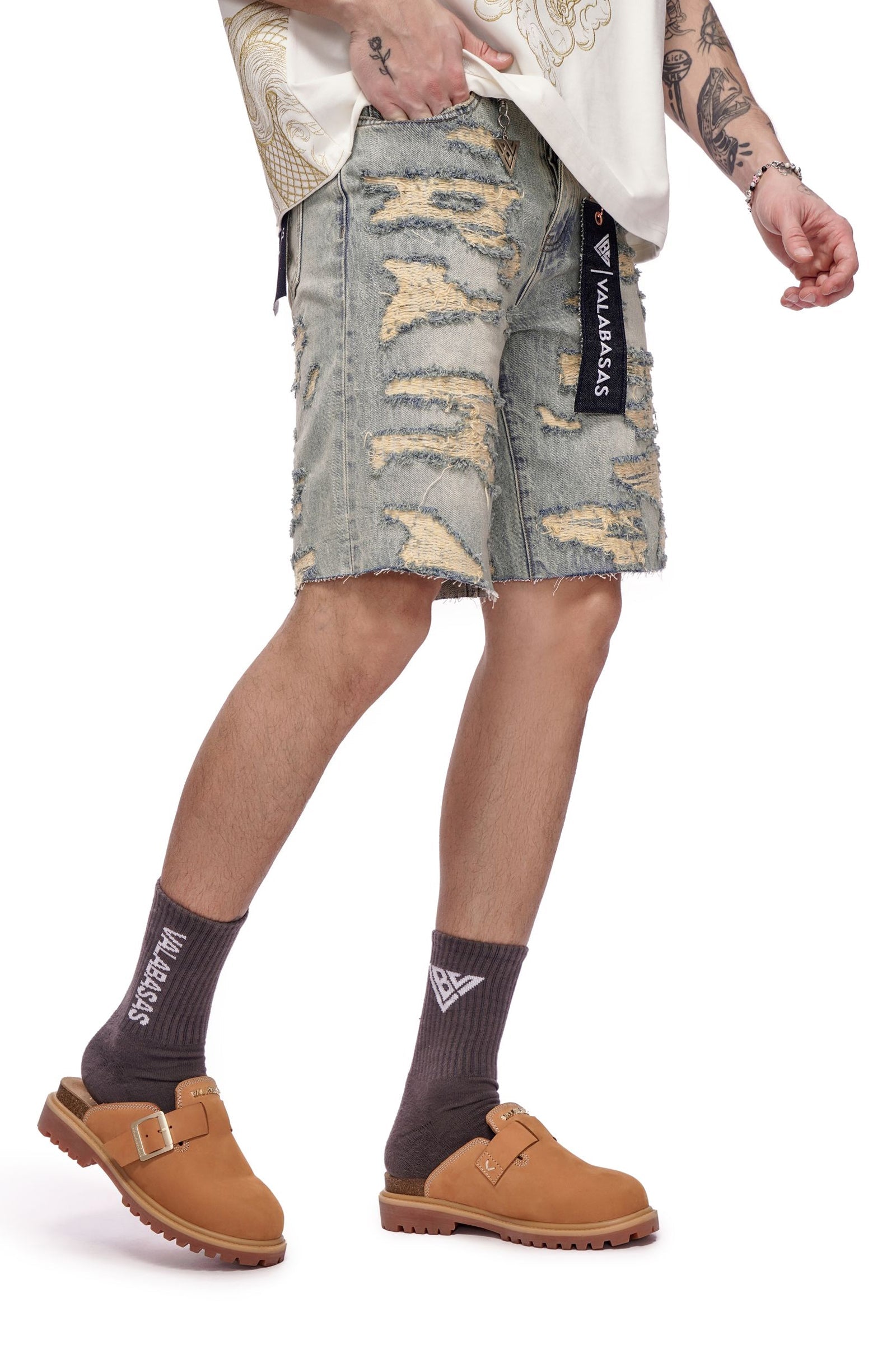 Valabasas Incise Jorts - Vintage Wash